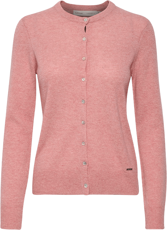 Lukka Cardigan, från Inwear, i färgen Smoothie Pink.