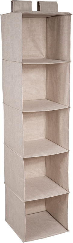 Garderobsförvaring, från Bigso Box of Sweden, i färgen Linen.