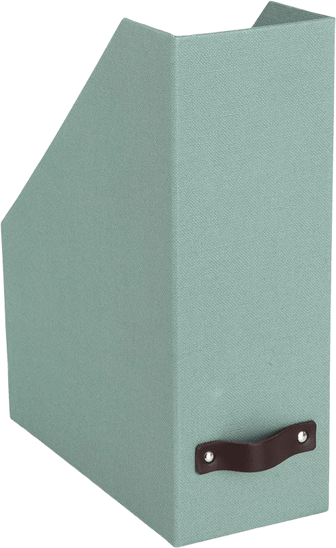 Tidskriftssamlare, från Bigso Box of Sweden, i färgen Soft Teal.
