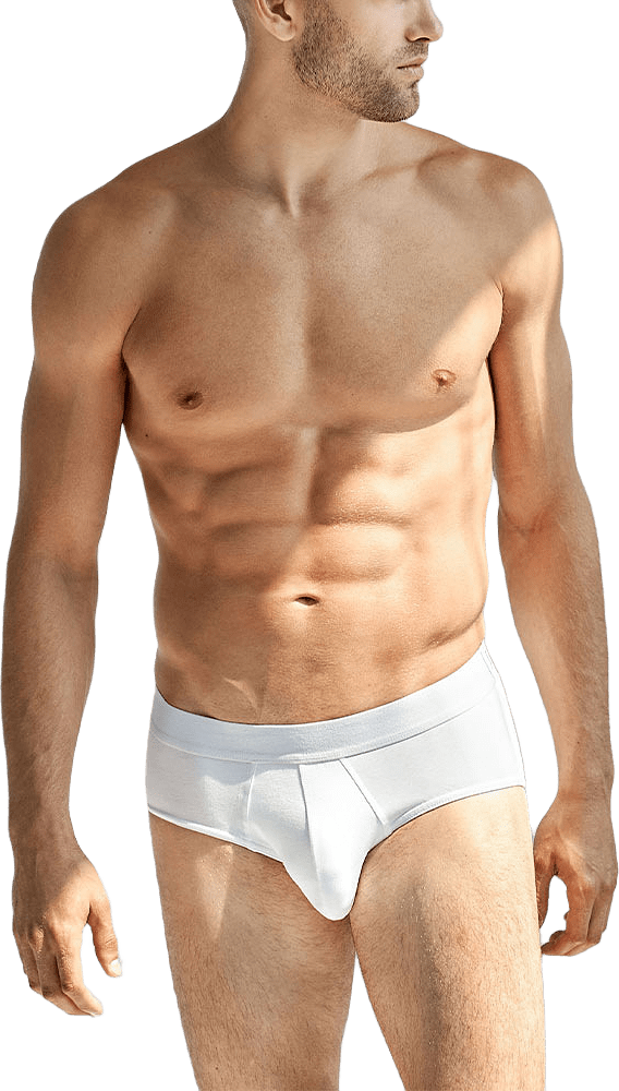 3-Pack Brief, från Bread & Boxers, i färgen White.