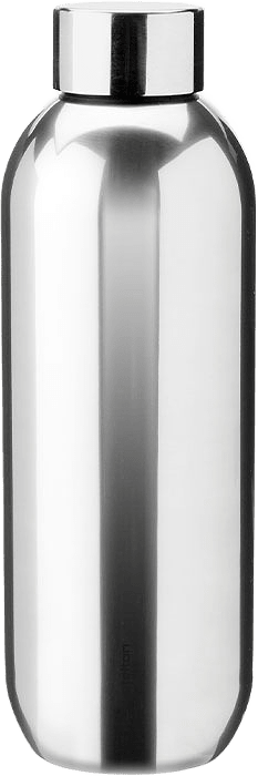 Keep Cool termoflaska 0.6 l, Steel, från Stelton, i färgen Steel.