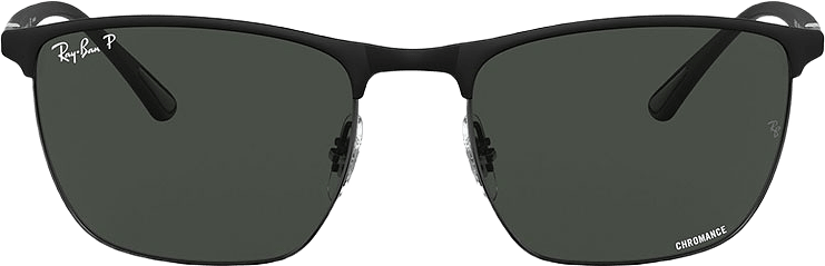 0RB3686 Solglasögon, från Ray-Ban, i färgen Matte Black On Black.