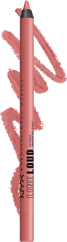 Line Loud Lip Pencil, från NYX Professional Makeup, i färgen Born To Hustle.
