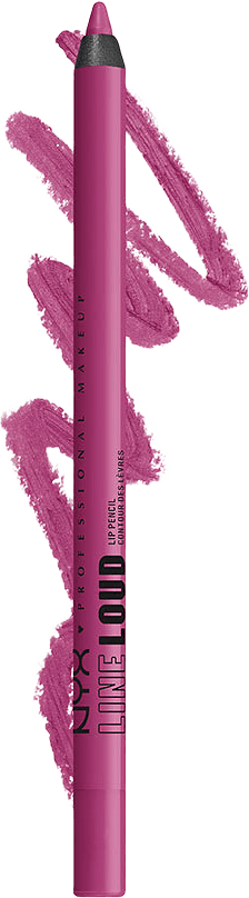 Line Loud Lip Pencil, från NYX Professional Makeup, i färgen Hottie Hijacker.