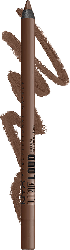 Line Loud Lip Pencil, från NYX Professional Makeup, i färgen Rebel Kind.