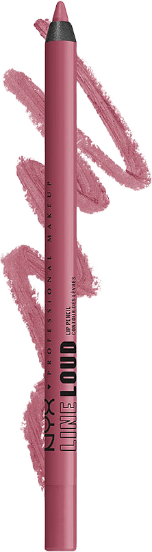 Line Loud Lip Pencil, från NYX Professional Makeup, i färgen Trophy Life.