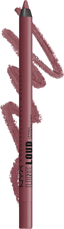 Line Loud Lip Pencil, från NYX Professional Makeup, i färgen Movie Maker.