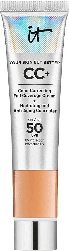 CC+ Cream SPF50, från IT Cosmetics, i färgen Tan.