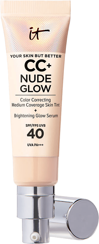 Cc+ Nude Glow Spf 40, från IT Cosmetics, i färgen Light.