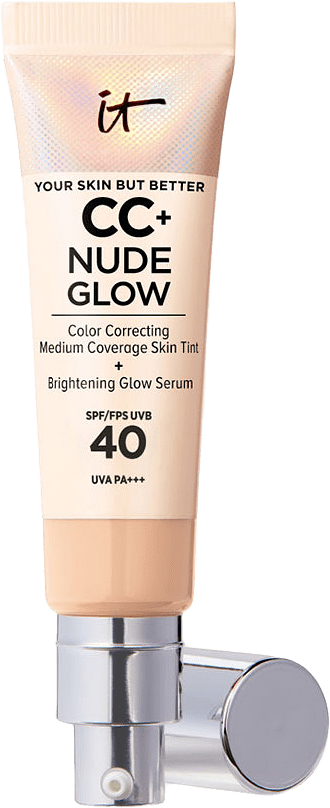 IT Cosmetics CC+ Nude Glow SPF 40, från IT Cosmetics, i färgen Lght Medium.