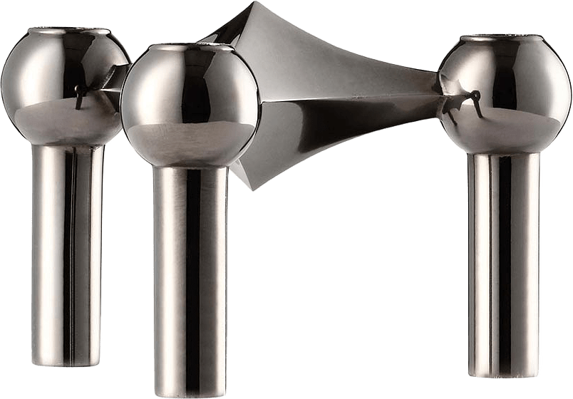 Ljushållare Stage, från STOFF Nagel, i färgen Black Chrome.