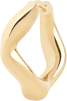 Anil 8 Huggie, från Maria Black, i färgen Gold Plated.