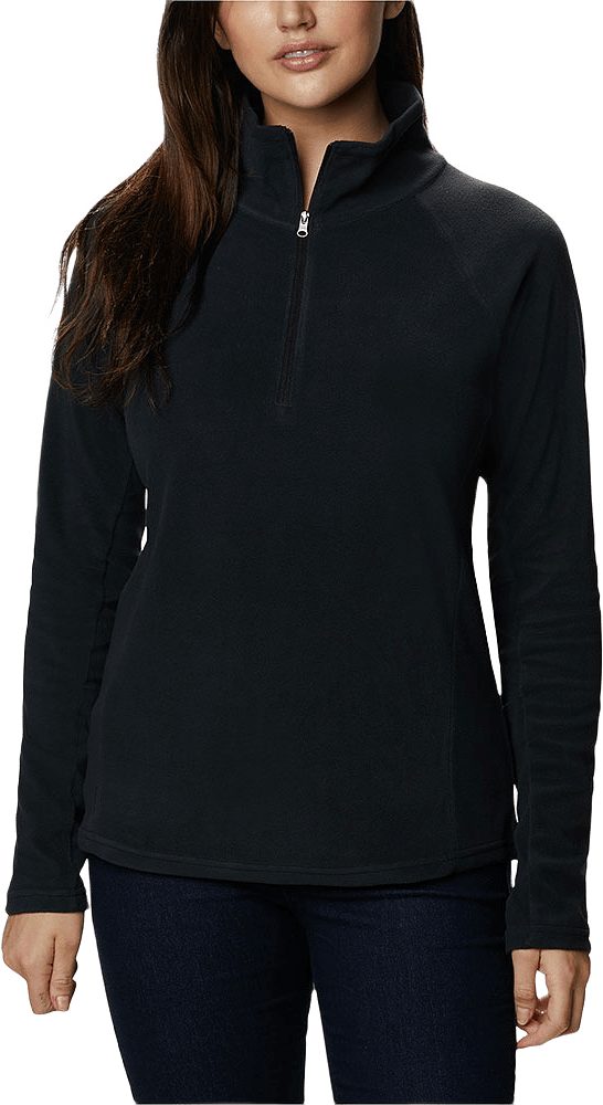 Glacial 1/2 Zip, från Columbia, i färgen Black.
