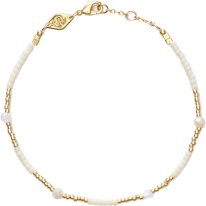 Clemence Bracelet, från Anni Lu, i färgen Ecru.