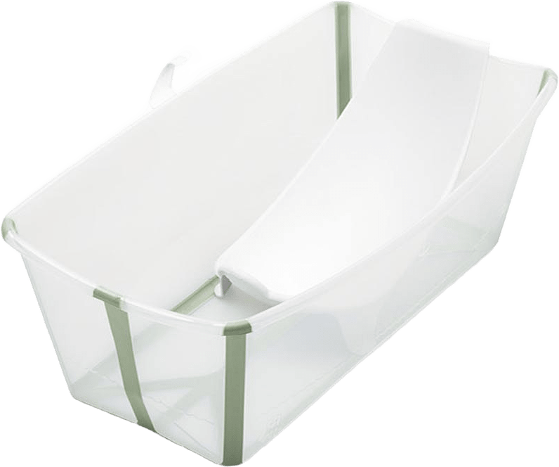 Flexi Bath® Paket, från STOKKE, i färgen Transparent Green.