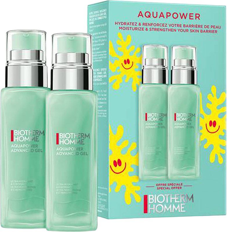 Aquapower Advanced Gel Duo Set, från Biotherm Homme.
