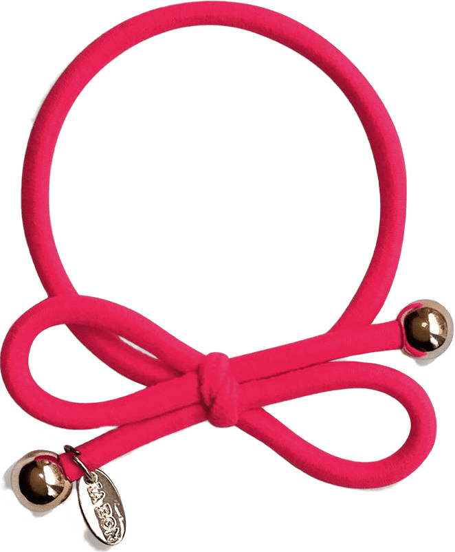 Hair Tie Neon Cherry, från IA BON, i färgen Neon Cherry.