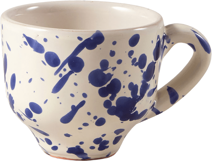 Espressokopp, från Benegiamo, i färgen Blå.