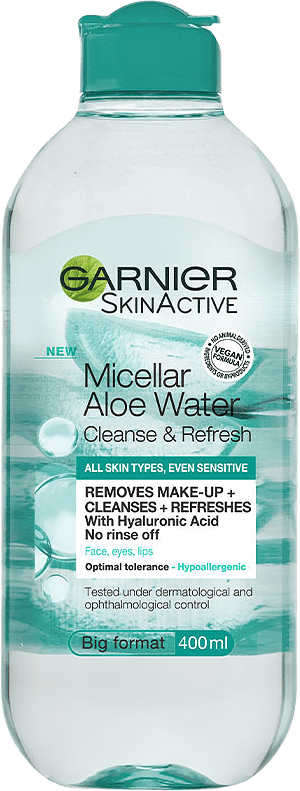 Micellar Hyaluronic Aloe Water, från Garnier.