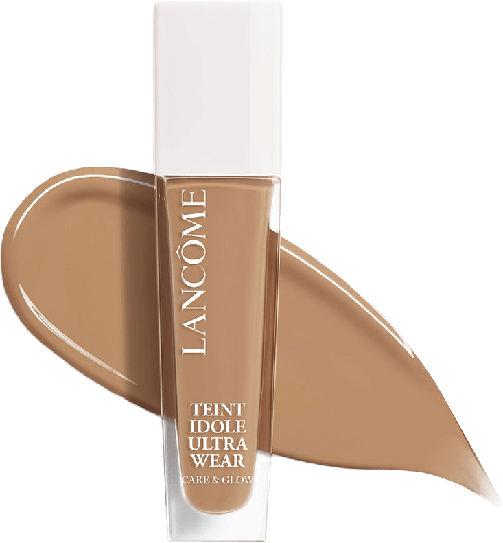 Teint Idole Ultra Wear Care & Glow 24H Healthy Glow Foundation, från Lancôme, i färgen 420w.