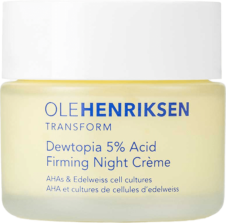 Dewtopia 5% Firming Acid Night Crème, från Ole Henriksen.