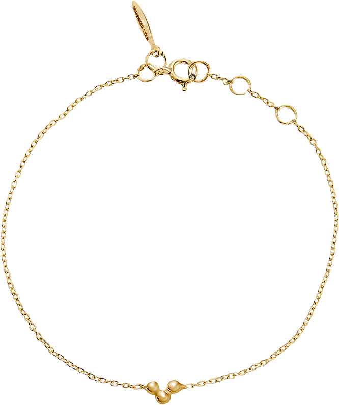 Drops Armband Guld, från Drakenberg Sjölin, i färgen Gold 18k.