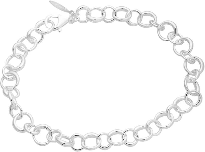 Les Amis Drop Chain Bracelet, från Drakenberg Sjölin, i färgen Sterling Silver 925.
