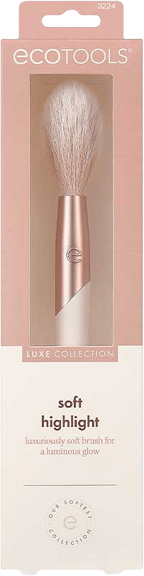 Soft Highlight Makeup Brush, från Eco Tools, i färgen Creme.