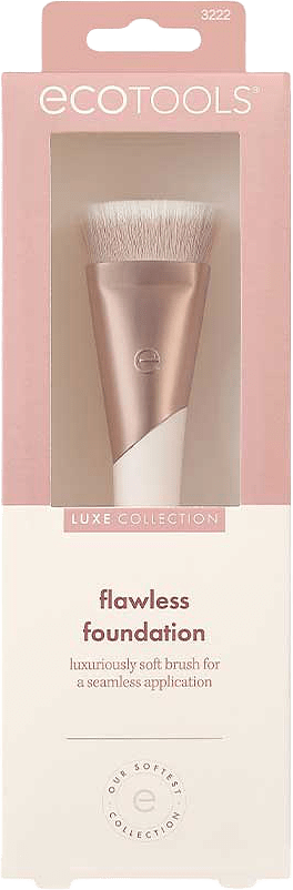 Flawless Foundation Makeup Brush, från Eco Tools, i färgen Creme.