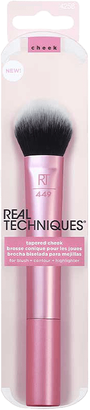 Tapered Cheek Brush, från Real Techniques, i färgen Pink.