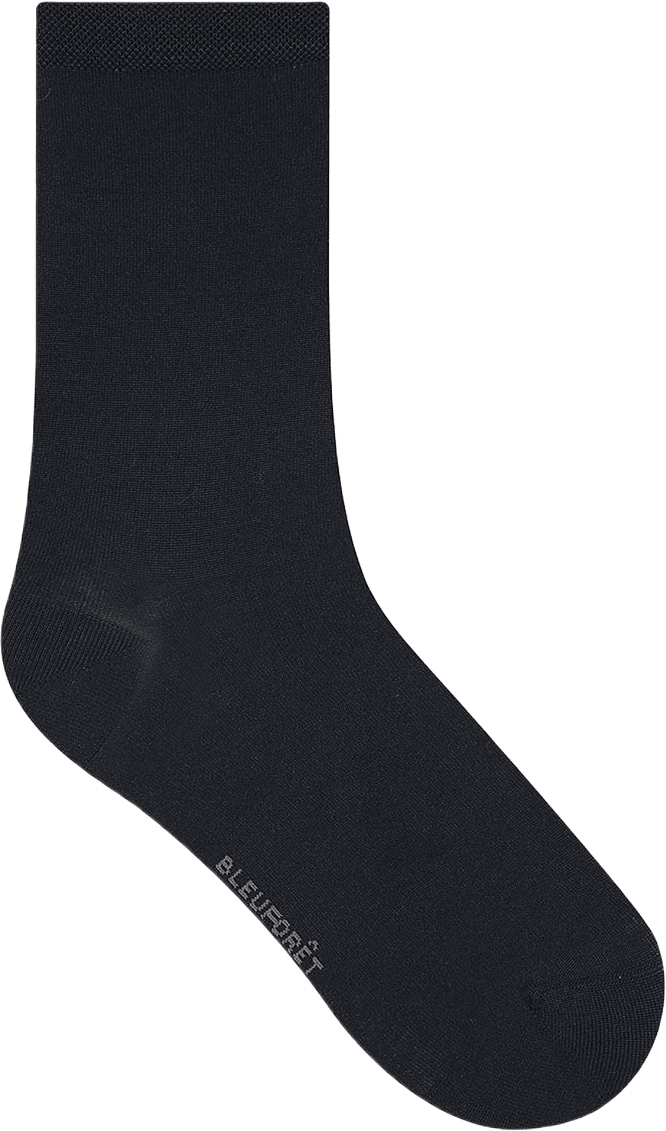 Silkessocka, från BleuForêt, i färgen Noir.