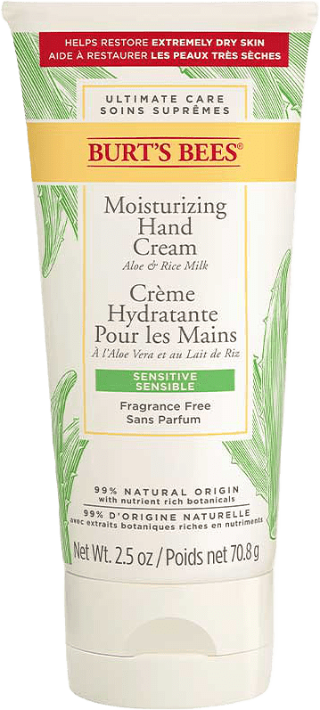 Hand Cream For Very Dry & Sensitive Skin, från Burt's Bees, i färgen Natural.