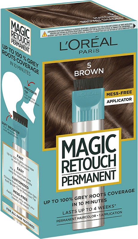 L'Oreal Paris Magic Retouch Permanent, från L'Oréal Paris, i färgen 5 Brown.