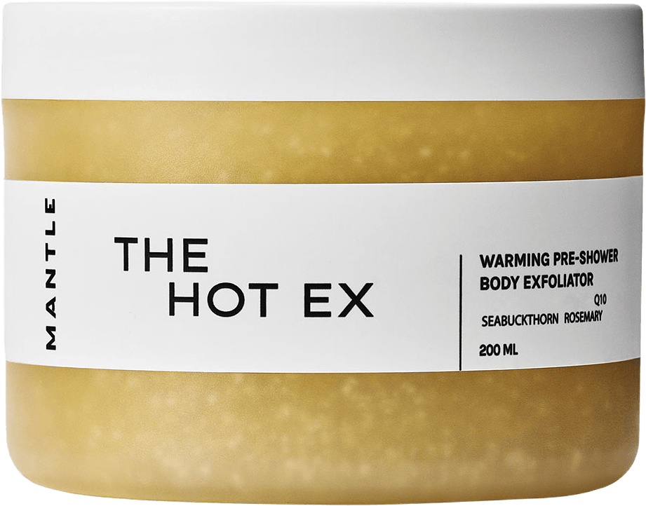 The Hot Ex – Warming pre-shower body exfoliator