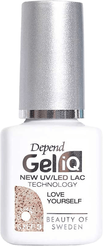 Gel iQ Heal, från Depend, i färgen Love Yourself.