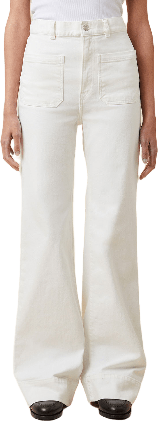 SW006 St Monica Jeans, från Jeanerica, i färgen Natural White.