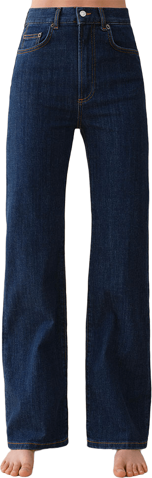 PW008 Pyramid Jeans, från Jeanerica, i färgen Blue 2 Weeks.