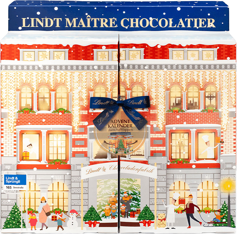 Adventskalender Chokladfabriken, från Lindt.