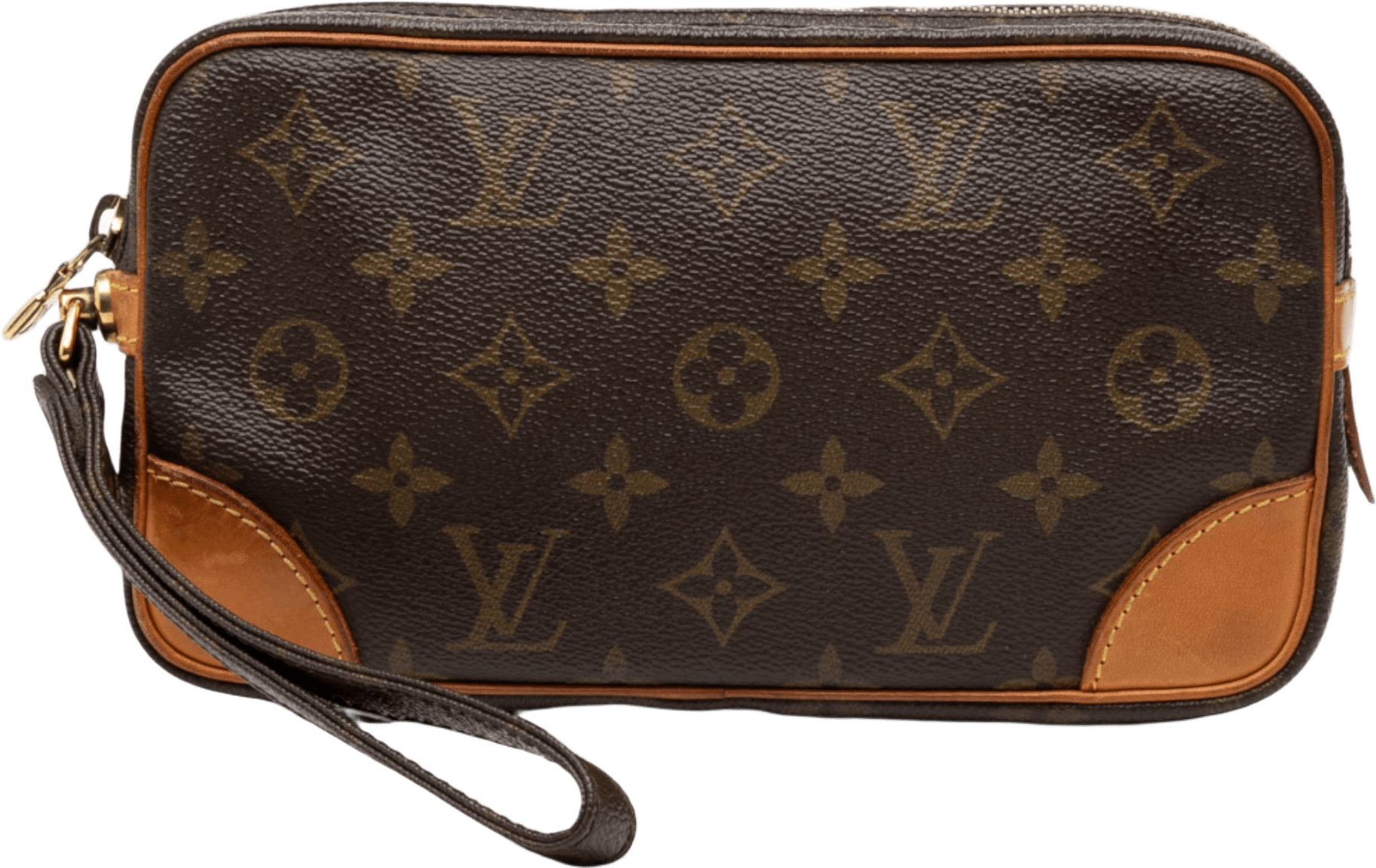 Louis Vuitton Monogram Marly Dragonne Pm, från Luxclusif, i färgen brown.