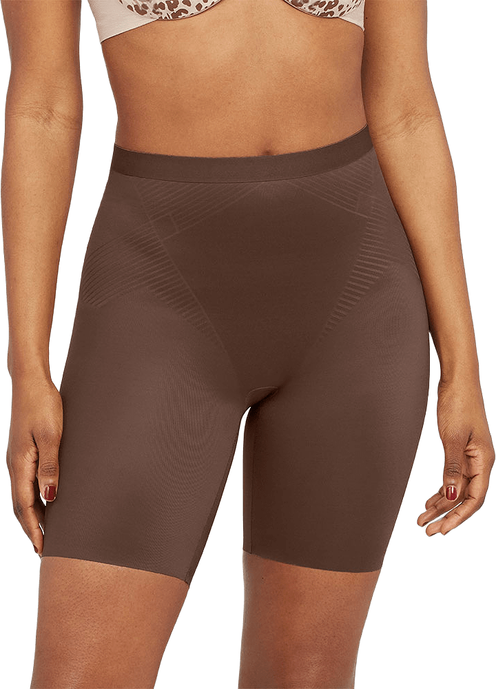 SPANXshape™ Invisible Mid-Thigh Short, från Spanx, i färgen Chestnut Brown.