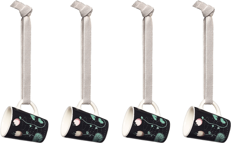 Taika minimugg 4stk, från Iittala, i färgen Svart.