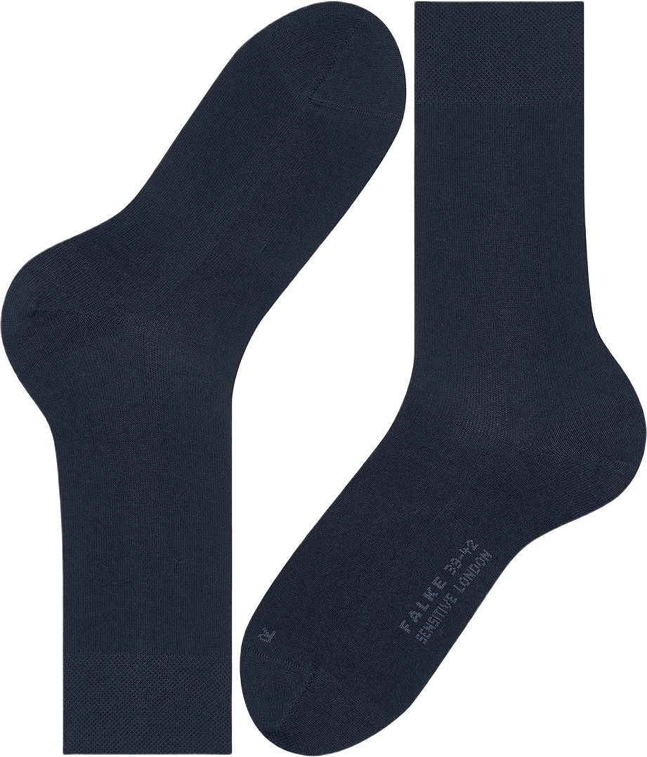 Sensitive London Socks, från Falke, i färgen Dark Navy.
