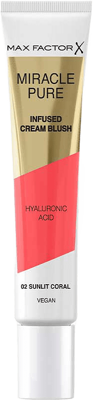 Miracle Pure Cream Blush, från Max Factor, i färgen Sunlit Coral.