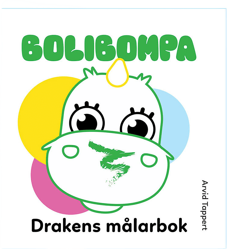 Bolibompa: Drakens målarbok