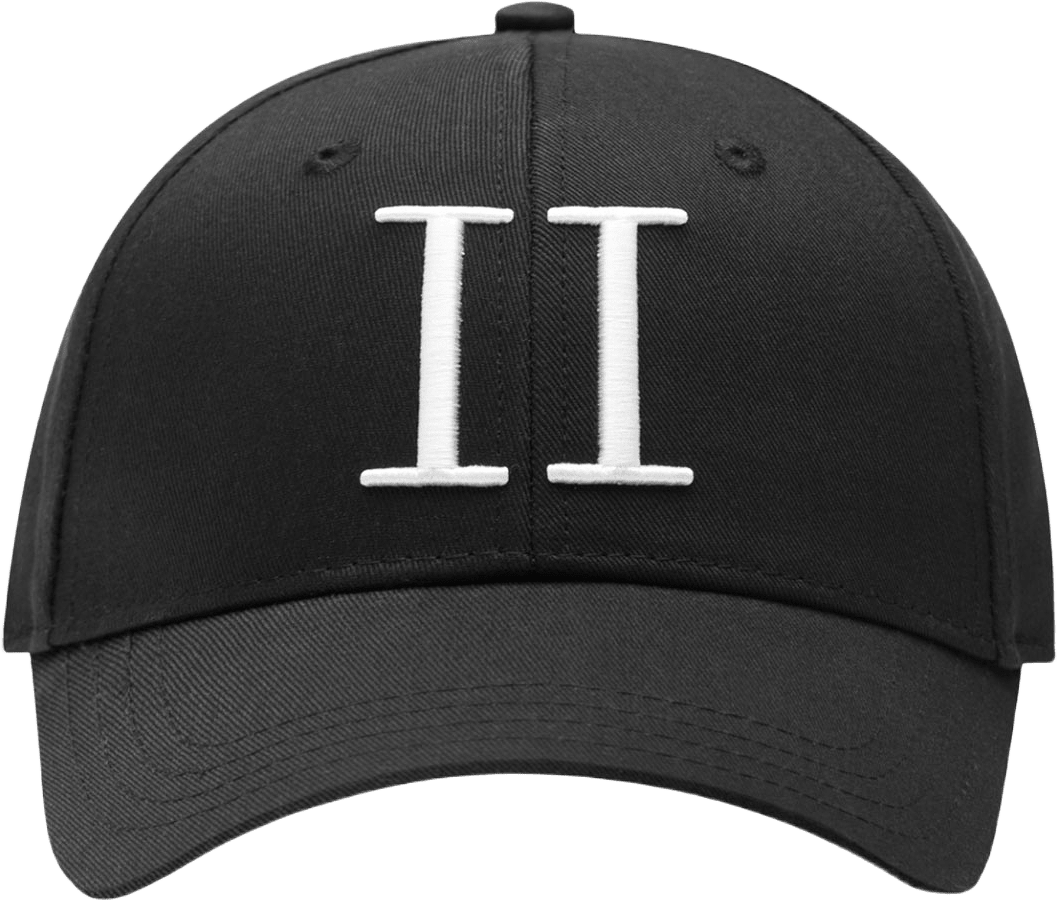 Encore Organic Baseball Cap, från LES DEUX, i färgen Black/White.