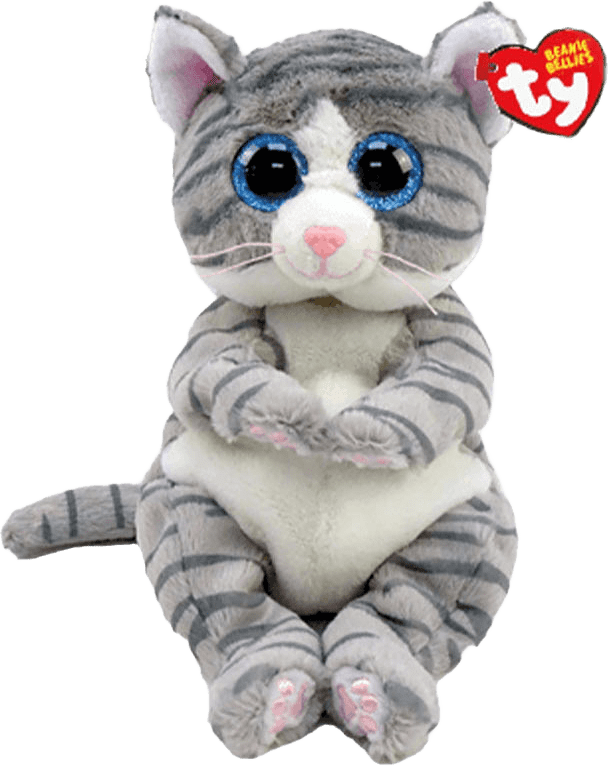 Gosedjur Mitzi 15 cm, från TY, i färgen Grey.