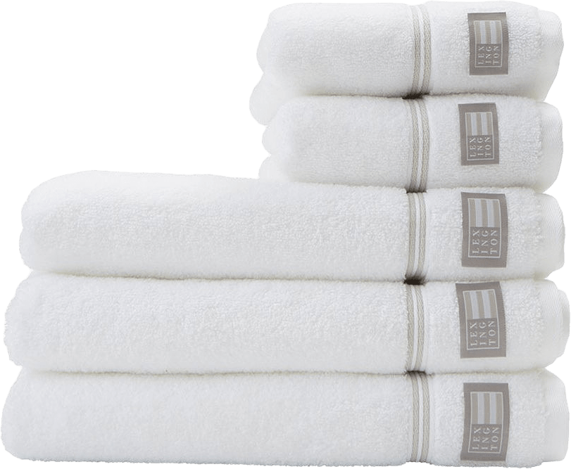 Towel Hotel, från Lexington, i färgen White/Beige.