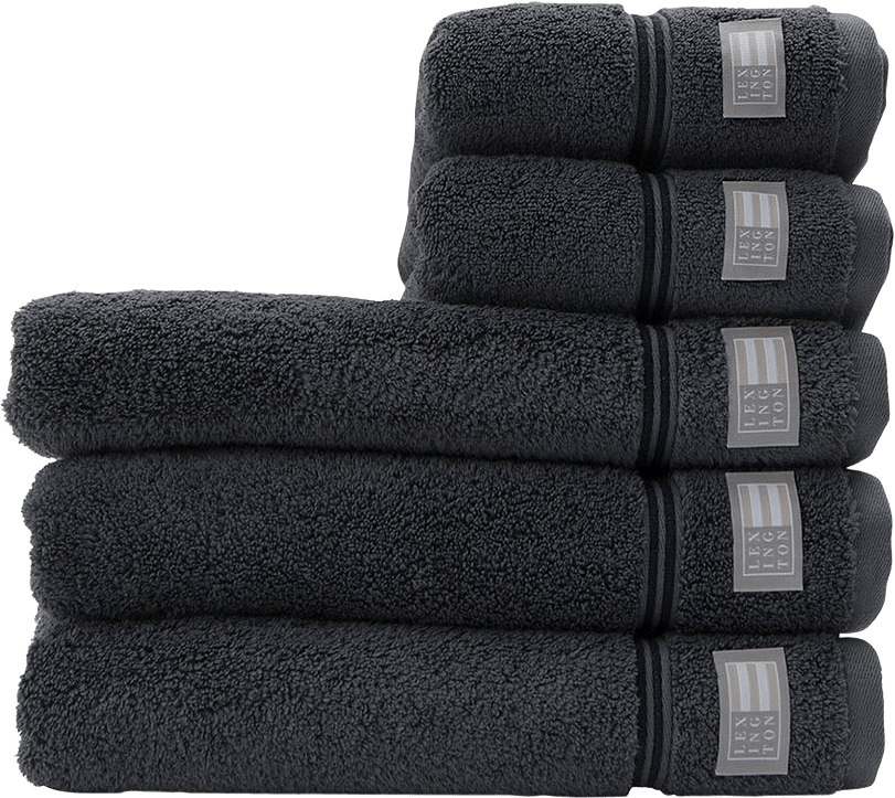 Towel Hotel, från Lexington, i färgen Gray/Dk Gray.