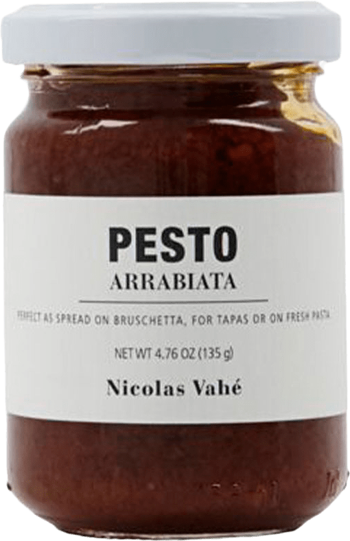 Pesto, Arrabbiata, från Nicolas Vahé.