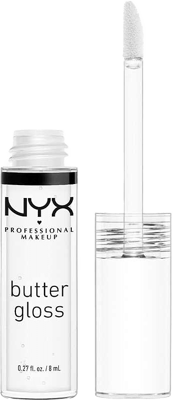 Butter Lipgloss, från NYX Professional Makeup, i färgen Sugar Glass.